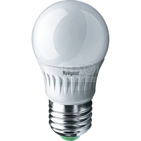Лампа светодиодная Navigator NLL-P-G45-5-230 94477 5 Вт E27 теплый белый свет