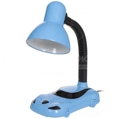Светильник настольный Lofter Машинка MT-501-blu 40 Вт E27 голубой