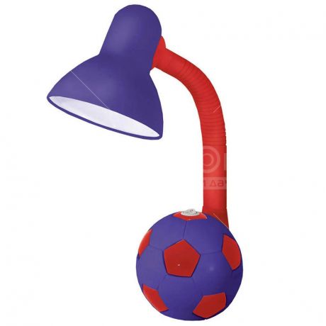 Светильник настольный TDM Electric SQ0337-0050 Футбольный мяч 40 Вт E27 фиолетово-красный