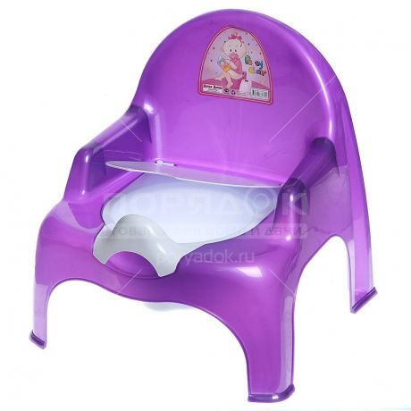 Горшок-стульчик детский Dunya Plastik 11102 фиолетовый