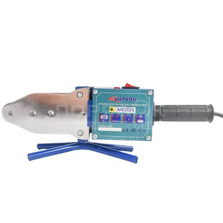 Аппарат для сварки пластика Aquaprom MK20/6, 2.3 кВт, 20-63 мм