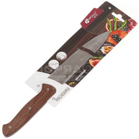 Нож кухонный стальной Apollo Macadamia MCD-02 универсальный, 15 см