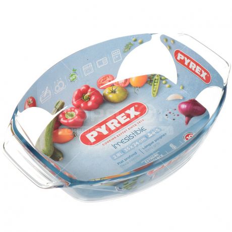 Форма для выпечки Pyrex Classic 411B000 стеклянная, 35 см