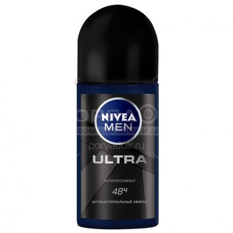 Дезодорант-ролик Nivea Ultra для мужчин, 50 мл