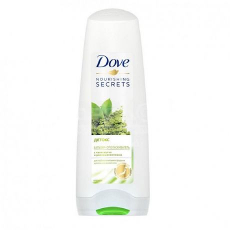 Бальзам для волос Dove Nourishing Secrets Детокс с матча и рисовым молоком, 200 мл