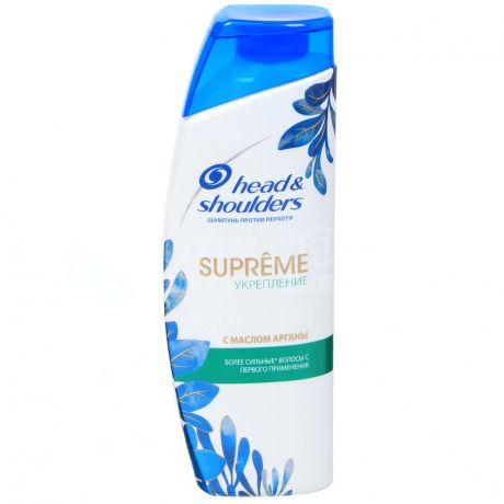 Шампунь Head & Shoulders Supreme Укрепление против перхоти, 400 мл