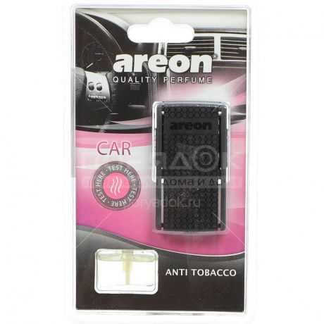 Ароматизатор в машину AREON CAR box SUPERBLISTER Антитабак BL06 704-022