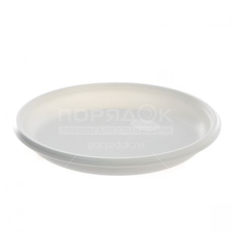Одноразовая тарелка десертная Юпласт ЮНАБ2028, 165 мм, 6 шт
