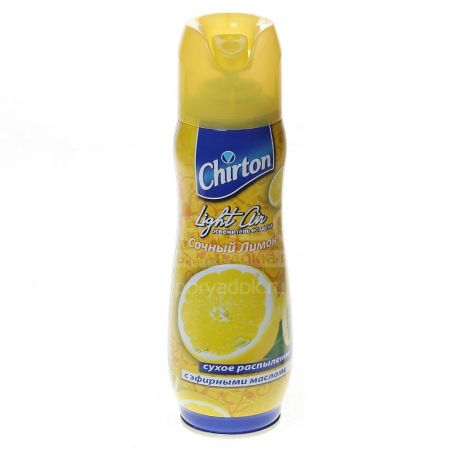 Освежитель воздуха Chirton Light Air Сочный лимон, 300 мл