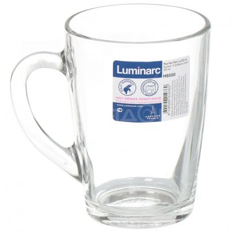 Кружка стеклянная Luminarc New Morning H8500, 320 мл