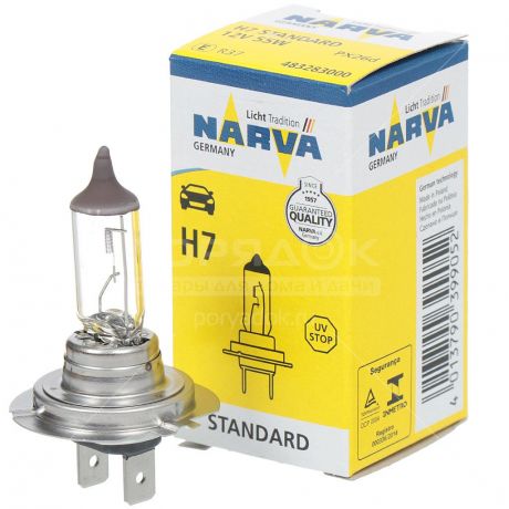 Лампа автомобильная Narva Н7 12v 55w
