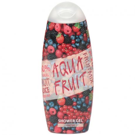 Гель для душа Aquafruit Fresh Фруктовый микс 50038, 420 мл