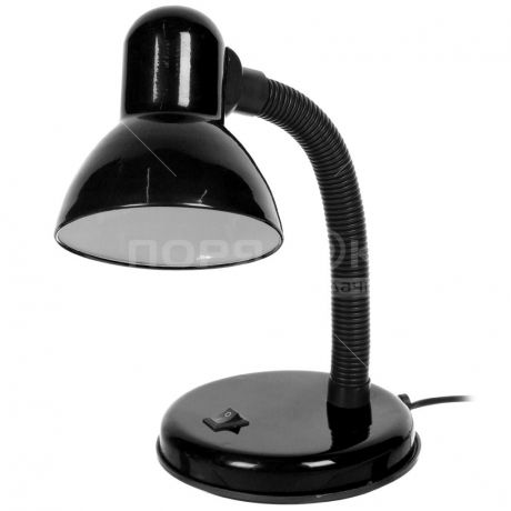 Светильник настольный на подставке 60Вт E27 Черного цвета 203В-blk Löfter