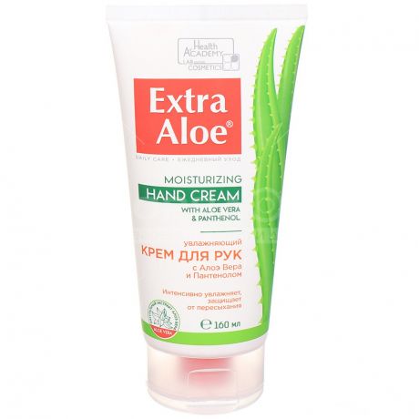 Крем для рук Health Academy Extra Aloe Dermo-Cream увлажняющий, 160 мл