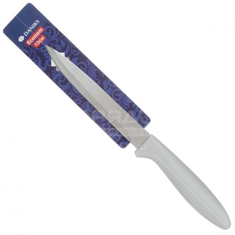 Нож кухонный стальной Daniks Эконом YW-A054-TY универсальный, 13 см