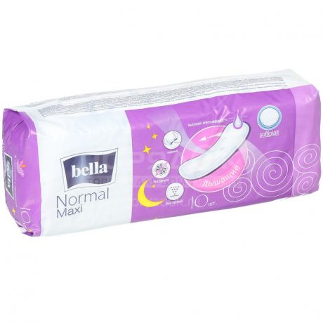 Прокладки женские Bella Normal Maxi softiplait air, 10 шт