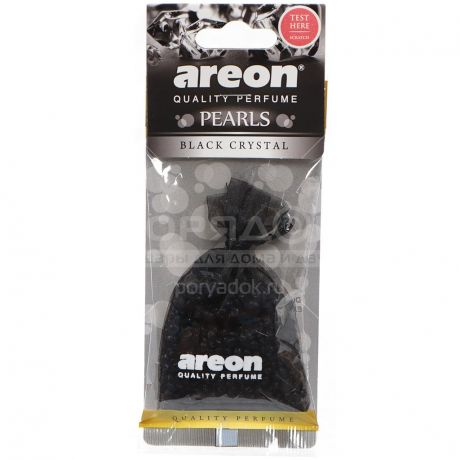 Ароматизатор в машину AREON Pearls Черный Кристалл 704-ABP-01