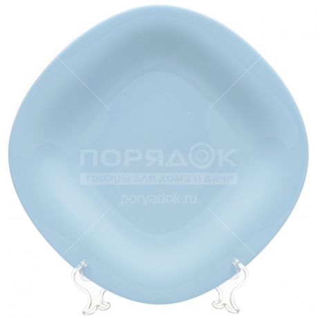 Тарелка обеденная стеклянная, 270 мм, Carine Light blue P4126 Luminarc