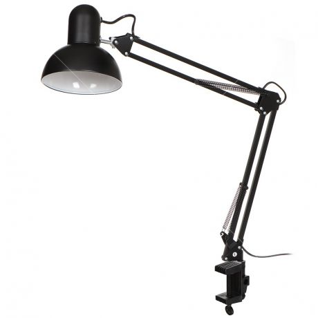 Светильник настольный на струбцине Lofter 856C-blk, E27, черный
