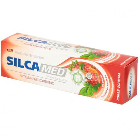 Зубная паста Silca Med Витаминный Комплекс, 130 г