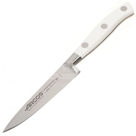 Нож кухонный стальной Arcos Riviera Blanca 230224W для чистки, 10 см