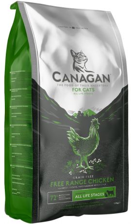 Canagan Grain Free Free-run Chicken беззерновой для кошек и котят с цыпленком (1,5 + 1,5 кг)