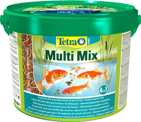 Tetra Multi Mix - Тетра корм для прудовых рыб, смесь (10 л)