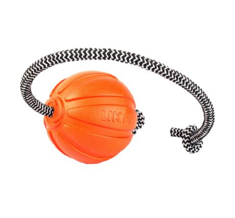Мяч Лайкер Корд на шнуре для собак 7 см Collar (1 шт)