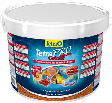 Tetra Pro Colour — Тетра корм-чипсы для всех видов рыб, для усиления и поддержания окраски (100 мл)