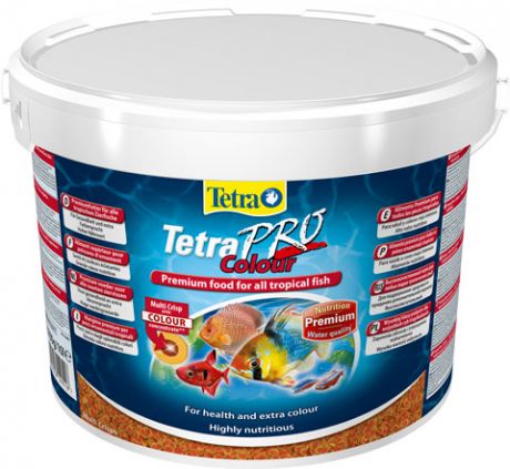 Tetra Pro Colour — Тетра корм-чипсы для всех видов рыб, для усиления и поддержания окраски (500 мл)