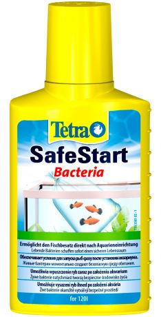 Tetra Safestart Bacteria средство для быстрого запуска аквариума (50 мл)