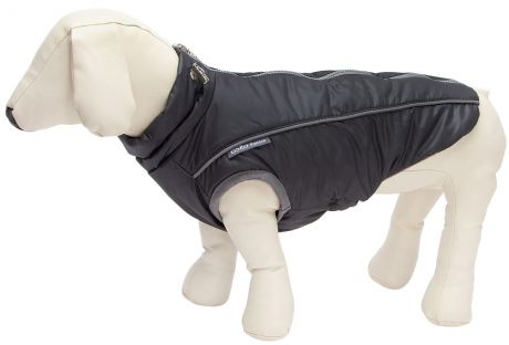 Osso Fashion жилет зимний для собак маленьких пород Аляска темно серый (25)
