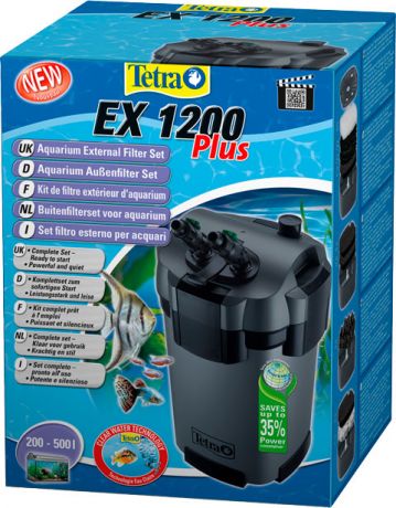 Внешний фильтр Tetratec Ex 1200 Plus, для аквариумов объемом 200-500 л (1шт)