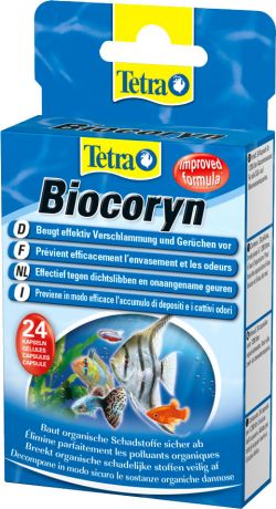 Tetra Biocoryn – Тетра средство для разложения органики (12 капсул)