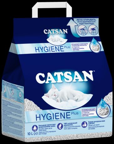 Catsan – Катсан наполнитель впитывающий для туалета кошек (2,5 л)