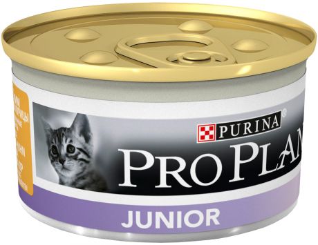 Purina Pro Plan Cat Junior для котят мусс с курицей 85 гр (85 гр)