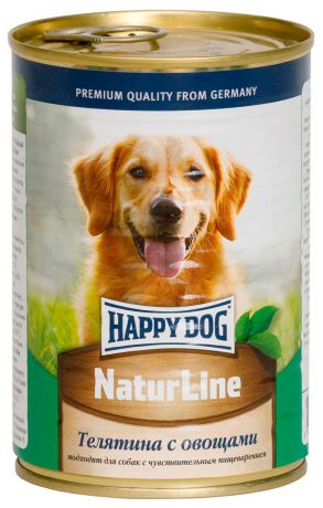 Happy Dog для взрослых собак с телятиной и овощами 400 гр (400 гр)