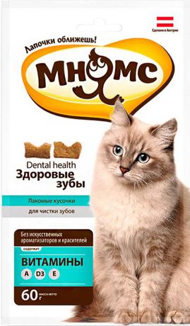 Лакомство мнямс здоровые зубы для кошек (60 гр)