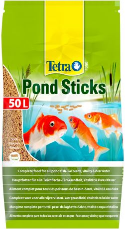 Tetra Pond Sticks - Тетра корм-гранулы для прудовых рыб (50 л)