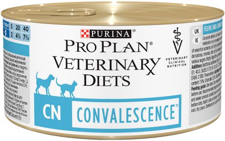 Purina Veterinary Diets Cn для взрослых собак и кошек в период выздоровления 195 гр (195 гр)