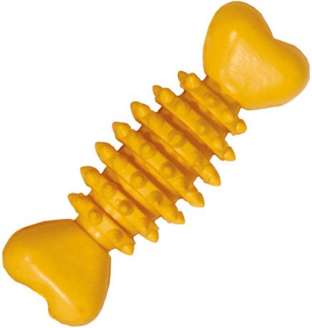 Triol игрушка для собак «Кость с шипами», 12,5 см (1 шт)
