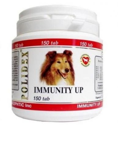 Polidex Immunity Up – Полидекс Иммунити Ап витаминный комплекс для собак для укрепления иммунитета (150 таблеток)