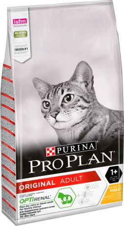 Purina Pro Plan Cat Adult Chiken для взрослых кошек с курицей (10 кг)