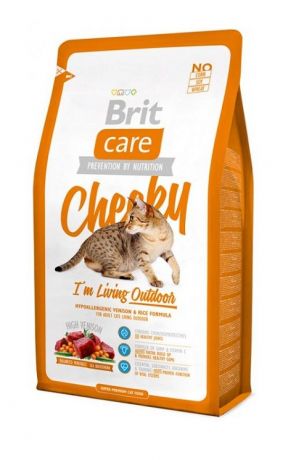 Brit Care Cat Cheeky Living Outdoor для активных взрослых кошек (2 кг)