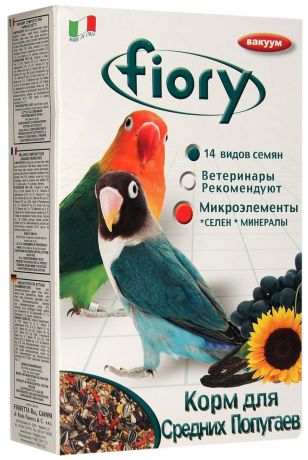 Fiory Parrocchetti African - Фиори корм для средних попугаев (800 гр)