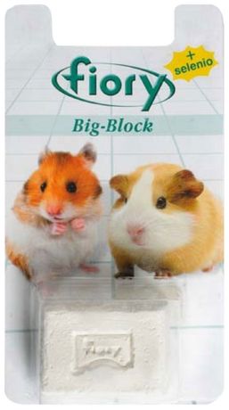 Fiory Big-block – Фиори минеральный блок для грызунов с селеном (55 гр)