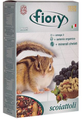 Fiory Scoiattoli — Фиори корм для белок и лесных грызунов (850 гр)