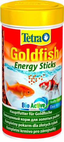 Tetra Goldfish Energy Sticks корм палочки для золотых рыбок и других холодноводных рыб (250 мл)