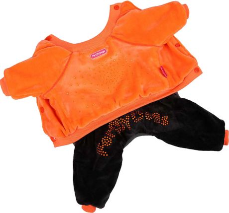 For My Dogs костюм для собак утепленный велюр оранжевый 148ss-2014 Or (10)