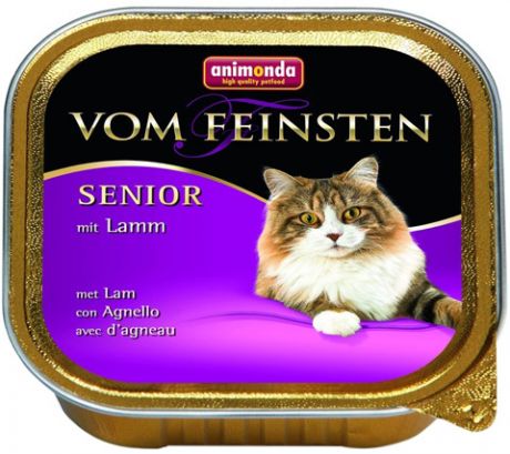 Animonda Vom Feinsten Senior Mit Lamm для пожилых кошек с ягненком 100 гр (100 гр)